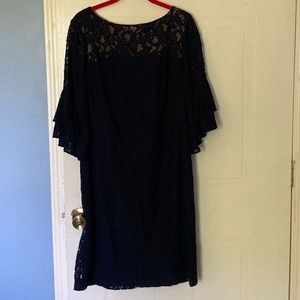 Ralph Lauren navy blue dress